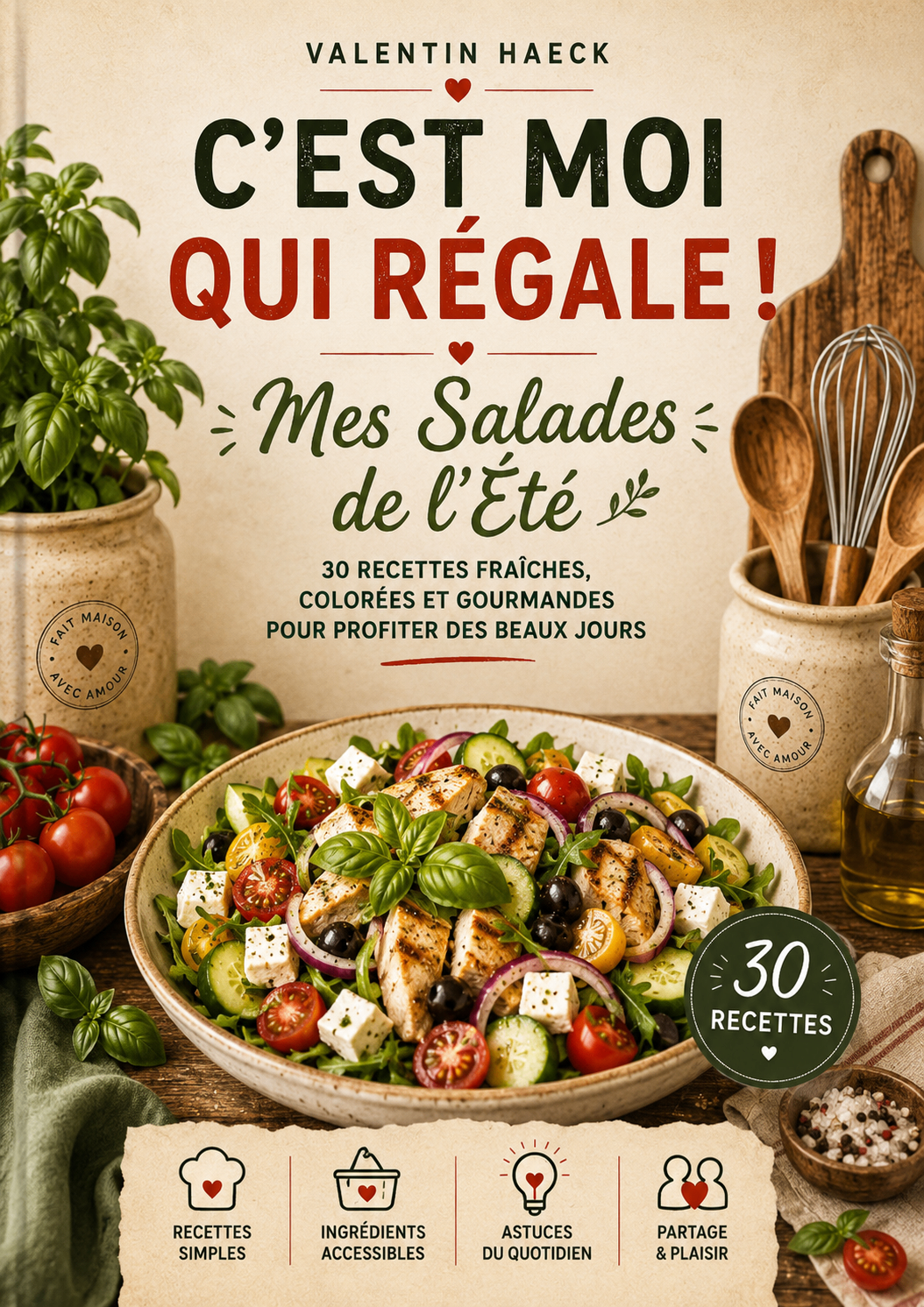 Couverture — Mes Salades d'Été