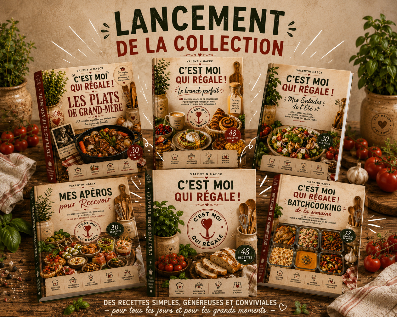 Couverture — Pack Collection — Les 6 Livres