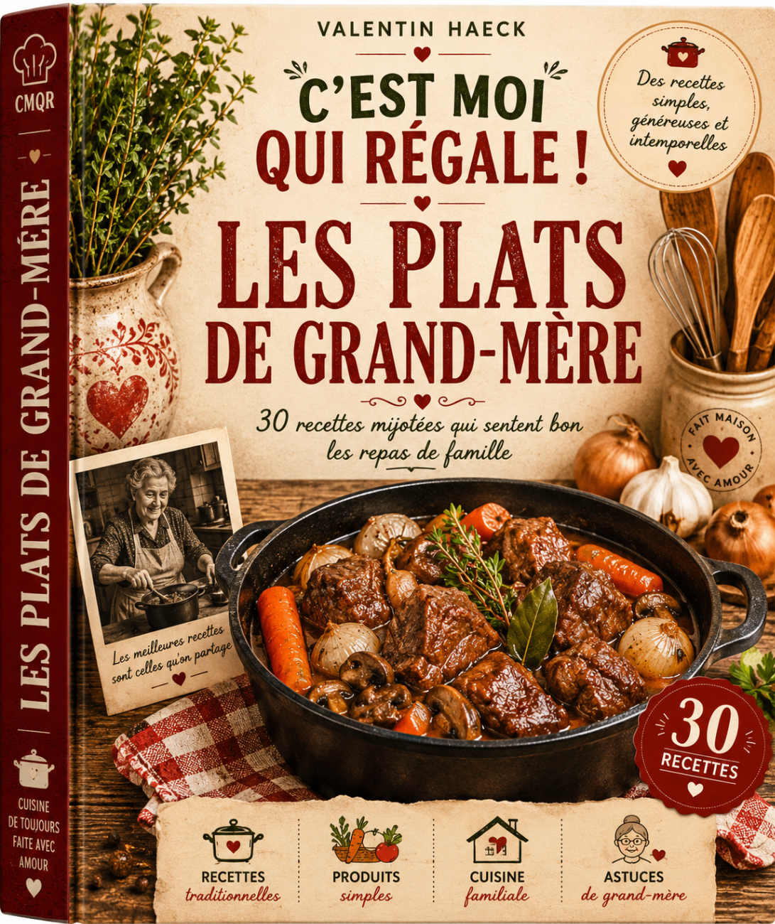 Couverture — Les Plats de Grand-Mère