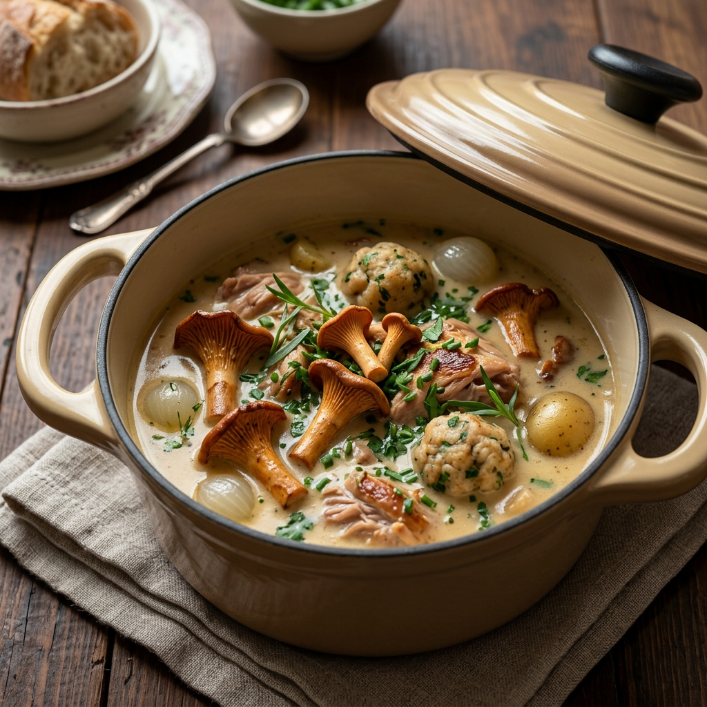 Blanquette de veau à l'ancienne