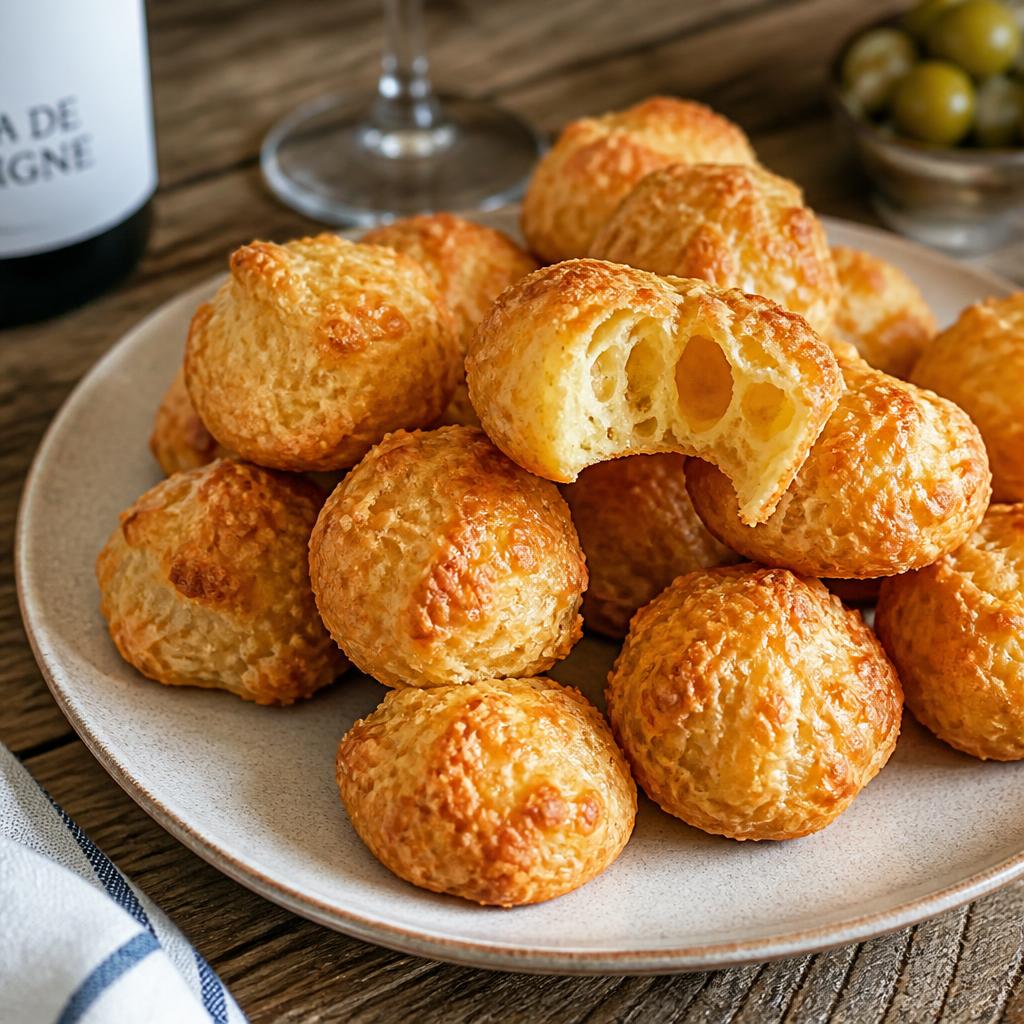 Gougères au comté