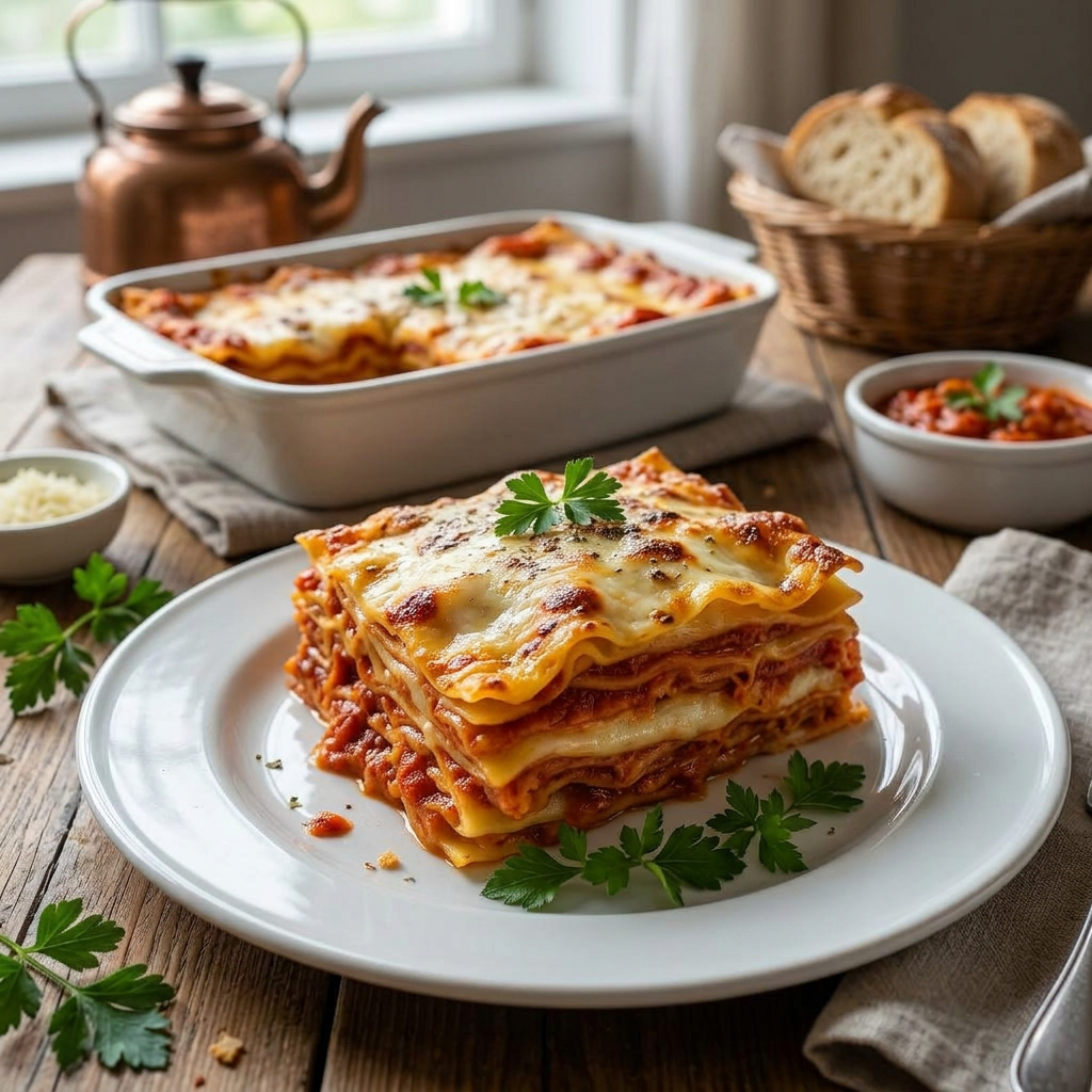 Lasagnes bolognaises maison