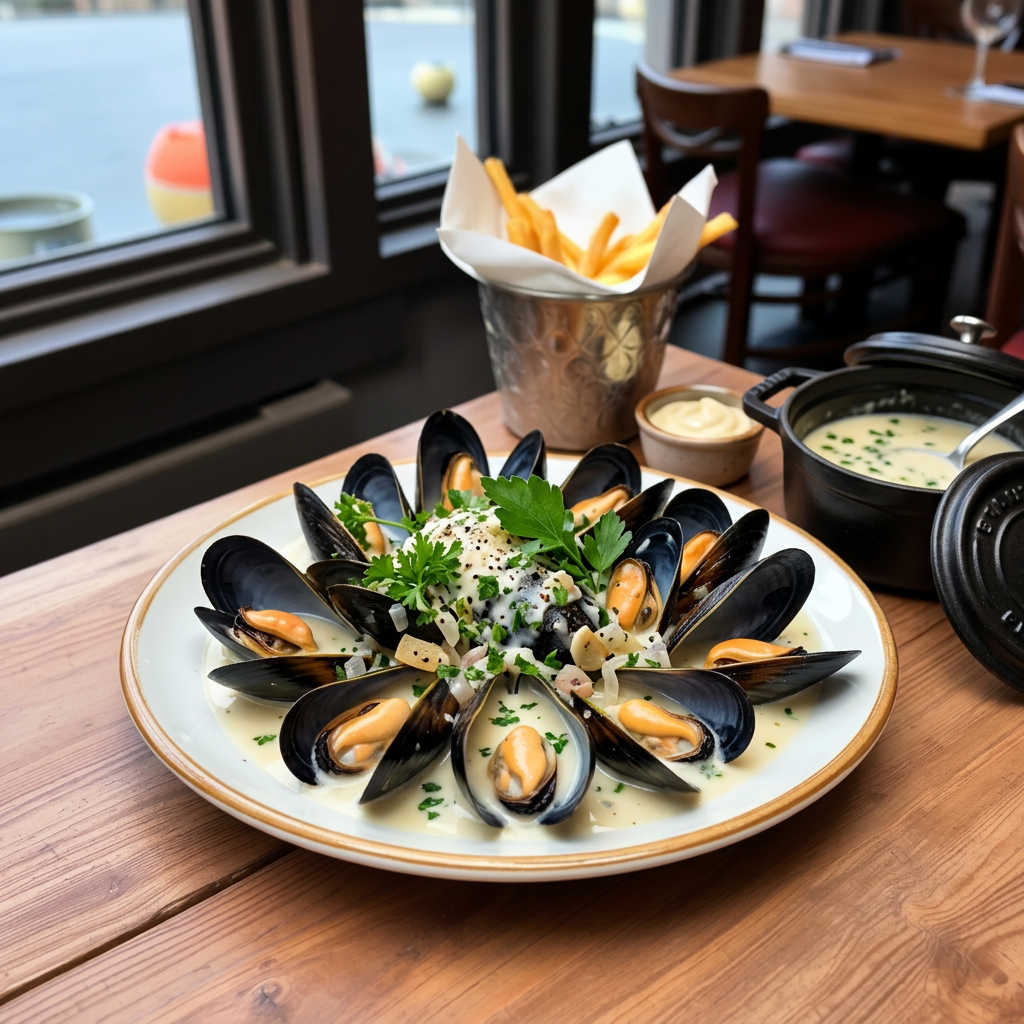 Moules marinières express
