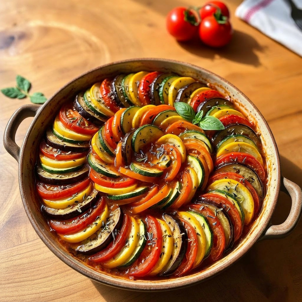Ratatouille confite façon Nice