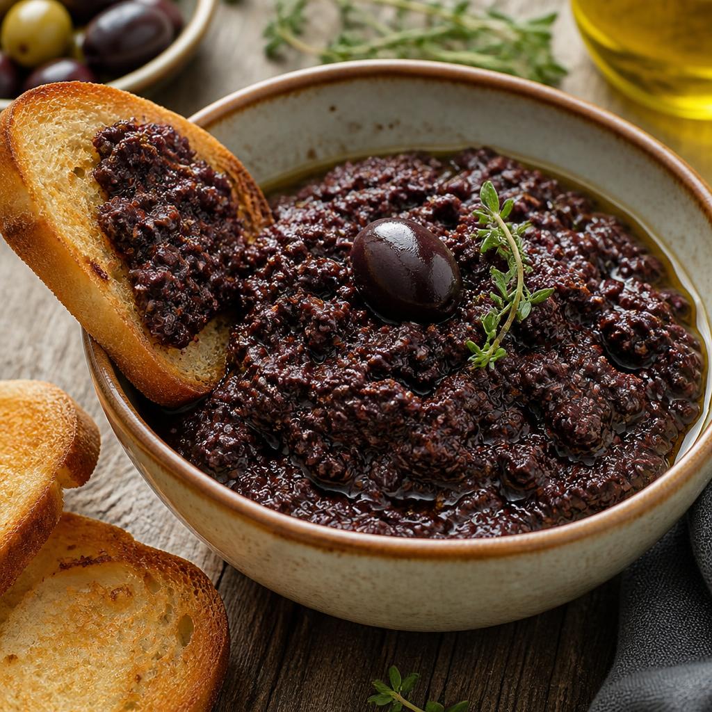 Tapenade d'olives noires
