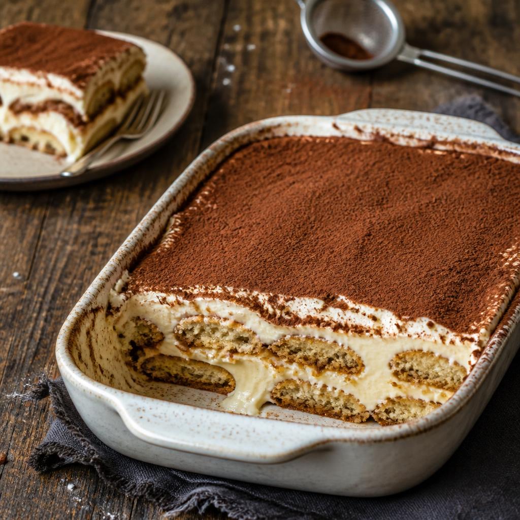 Tiramisu au café et mascarpone